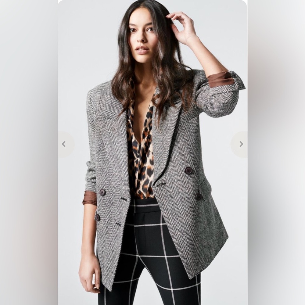 Smythe Oversized Double Breasted Blazer